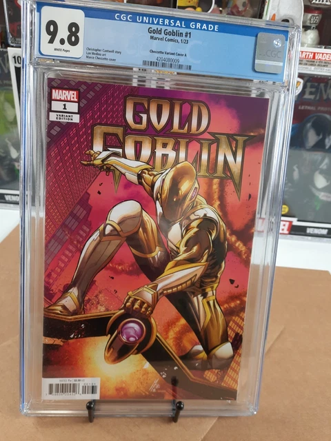 Gold Goblin #1 2022 MARVEL Marco Checchetto Green Goblin Variant Cover CGC 9.8
