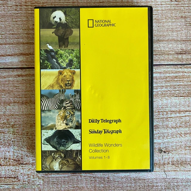 NATIONAL GEOGRAPHIC WILDLIFE Wonders Collection DVD Disc 4 & 6