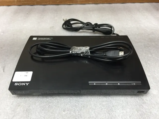 Sony BDP-BX18 Blu-ray Player with HDMI cable (Black) DVD, CDs - TESTED & WORKS