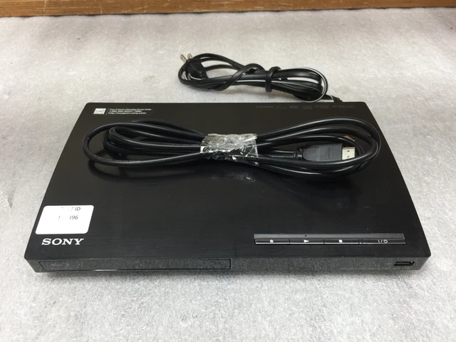 Sony BDP-BX18 Blu-ray Player with HDMI cable (Black) DVD, CDs - TESTED & WORKS