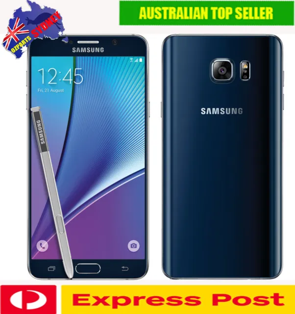 NEW Samsung Galaxy Note 5 SM-N9200 Unlocked Smartphone, 64GB, GOLD, AUS Stock