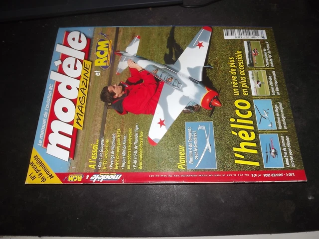 Magazine Ma Revue Modèle N°516 Avec Plan Encarté Zlip / Radio Futaba FC 18 V3 - Occasion