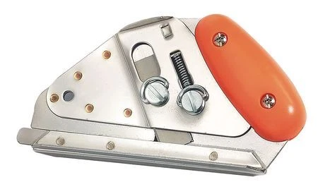Westward 13A746 Loop Pile Cutter,Ss,6 In,Orange