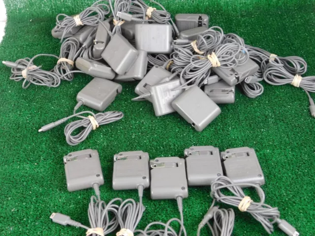 Lot of (5) Genuine OEM Nintendo DS Lite AC Power Adapter Charger Cable USG-002