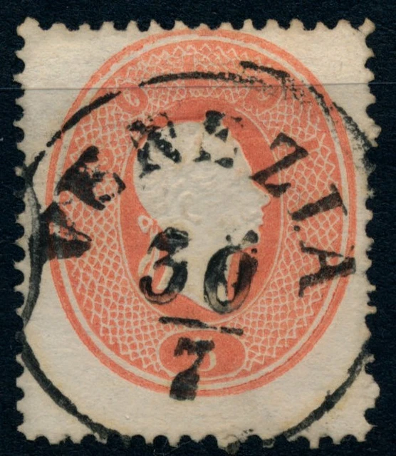 LOMBARDEI-VENETIEN 1861 5sld. VENEZIA. Schön!