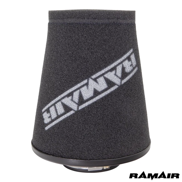Ramair DOPPIO strati SPUGNA FILTRO ARIA UNIVERSALE CONO 70mm a mano