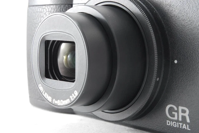 [TOP MINT BOX] Ricoh GR Digital III 3 10.0MP Black Compact Digital Camera JAPAN 2