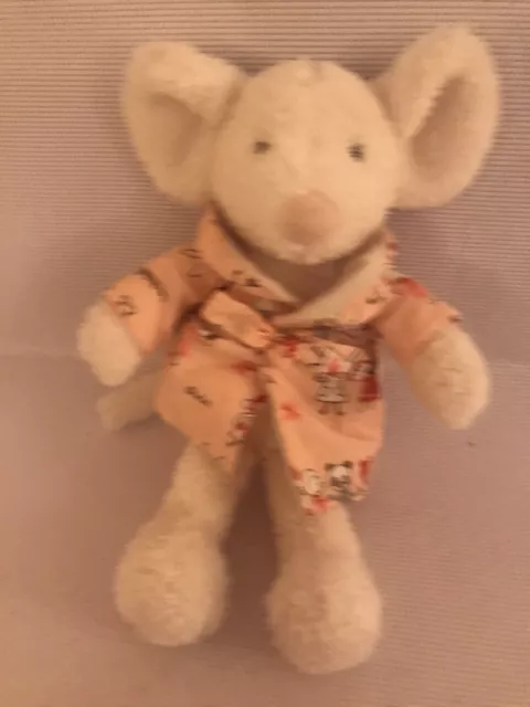 LITTLE JELLYCAT MOUSE Pink Dressing Gown Soft Toy 34.99 PicClick UK