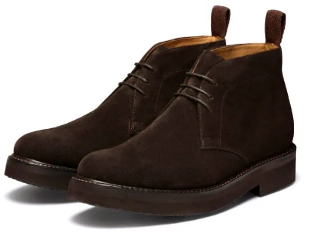 Brand New In Box Grenson ‘Clement’ Suede Chukka Boots $550