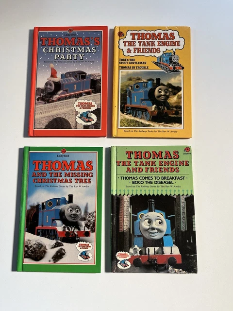 4 X THOMAS Tank Engine & Friends Books Bundle Ladybird Vintage £3.00 ...