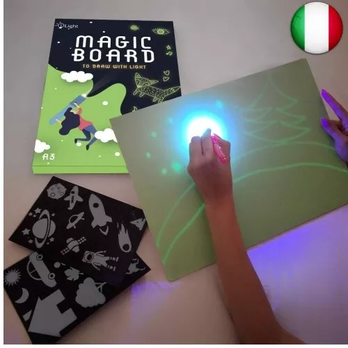 ILIGHT - LAVAGNA Magica Luminosa per Bambini per Disegnare - Gioco di  Pittura EUR 29,20 - PicClick IT