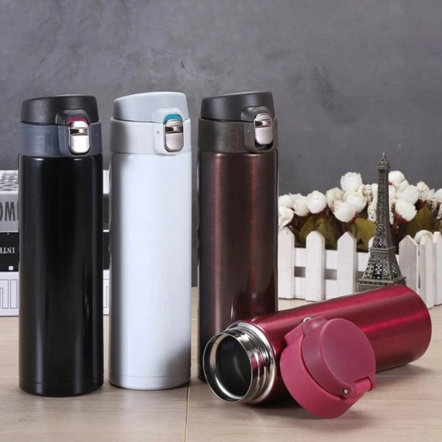 500ml Stainless Steel Vacuum Cup Thermos  Flask Travel Water Bottle Cup Mug Hot