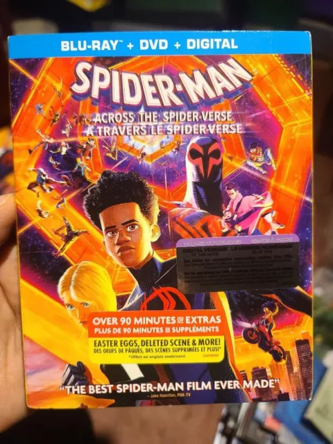 Spider-Man 2: Across the Spider-Verse (2-Disc Blu-ray/DVD, 2023) BRAND NEW!!
