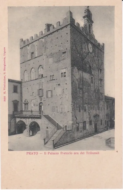 Prato - Palazzo Pretorio ora dei Tribunali - fp nv