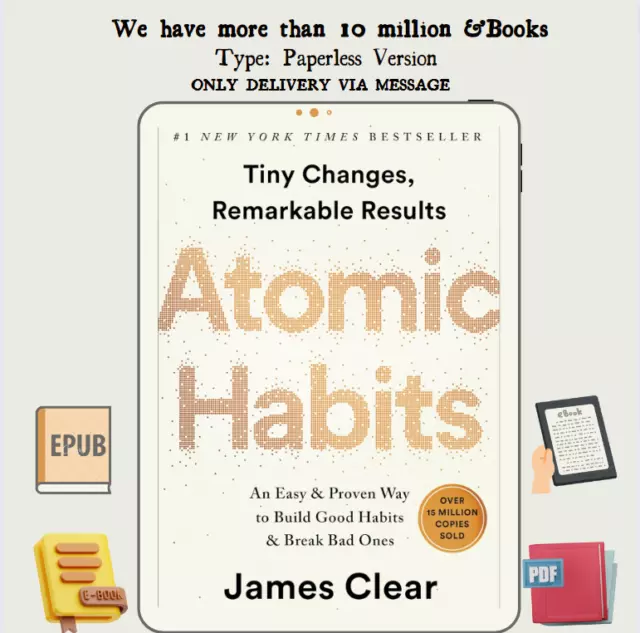 Atomic Habits: An Easy & Proven Way to Build Good Habits (Paperless Version) by