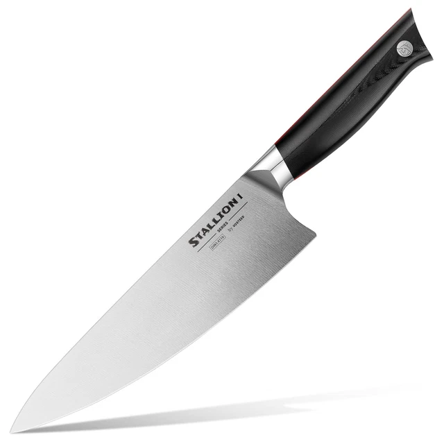 Japanese Steel Chef Knife - 8 Inch Gyuto Chef Knife for Cooking & Cut...