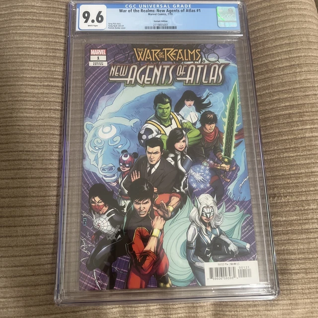 War Of The Realms New Agents Of Atlas #1 Zircher Variant CGC 9.6