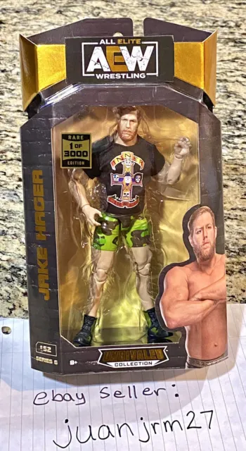 AEW Unrivaled JAKE HAGER Figure RARE CHASE 1 of 3000 EXCELLENT CONDITION VHTF