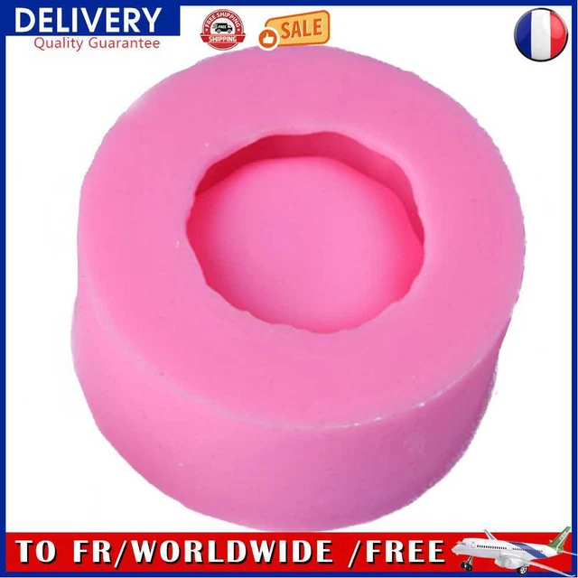 Silicone Flowerpot Mold Succulent Plant Bonsai Candle Holder Soap Mould (D)