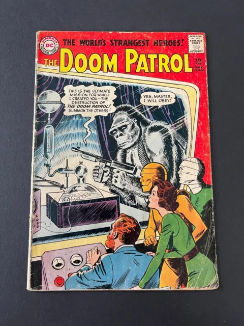 Doom Patrol #86 - 1st Appearance of the Brotherhood of Evil (DC, 1964) VG