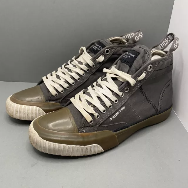 G STAR RAW HI top Women s Grey trainers size Uk 5 EU 38 US 7