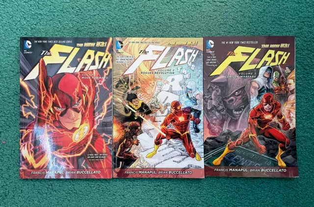 The Flash New 52! 1 2 3 (2014) DC Comics TPB