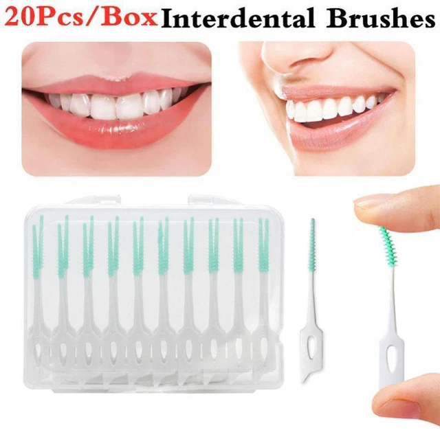 Cepillos interdentales palitos palitos hilo dental dientes palillo de dientes palillo de dientes U1I4