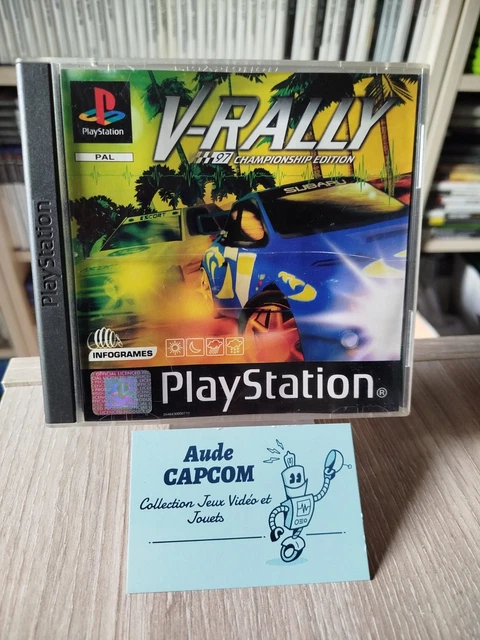Sony PlayStation 1 – V-Rally – PAL – Complet Et En Bon état