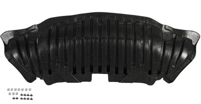 Plaque De Protection Sous Moteur (Soufflet) Pour Mercedes Classe A W169 Et B W245 (2004-2012) - Noir + Clips