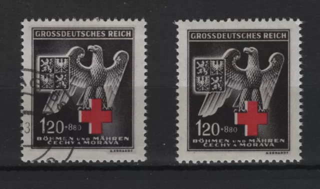 1943 Böhmen und Mähren Mi. 132 ** komplett postfrisch oder gestempelt