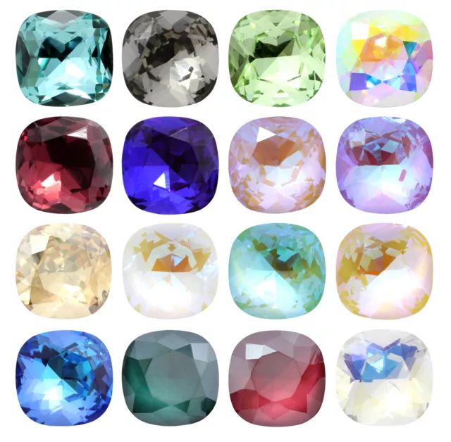 AUREA Crystals A4470 Round Square Fancy Stones Crystals * More Colors