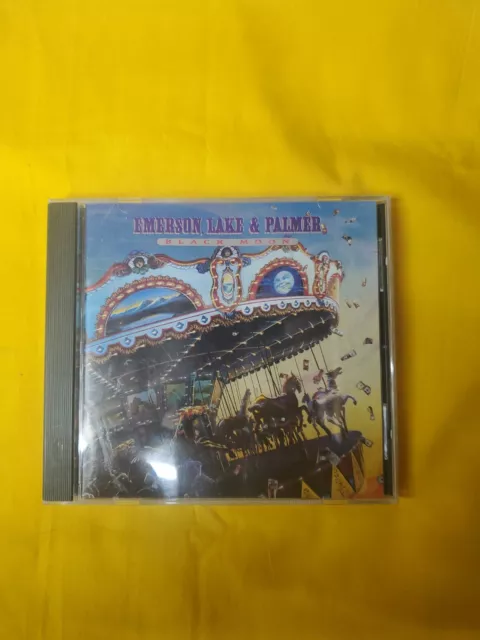 Emerson Lake & Palmer Black Moon Music CD 1992