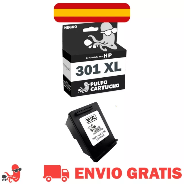 Cartucho de Tinta HP 301 XL V3 Negro Compatible - Non Oem