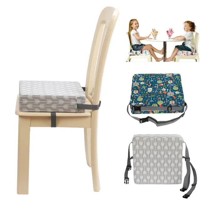 Kids Dining Chair Baby Booster Children Highchair Pad Seat Cushion Removable