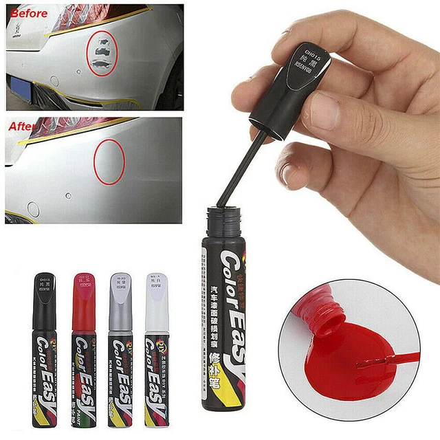 Car Paint Repair Pen White Clear Scratch Remover Touch Up Pen Car Accessories