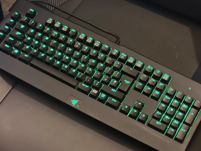 RAZER BLACKWIDOW ULTIMATE Stealth Mechanical Keyboard £22.00 - PicClick UK