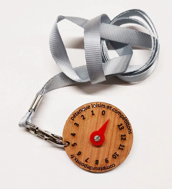 Compteur De Points De Pétanque PVC 300x300mm - Gbpresta (Neuf)