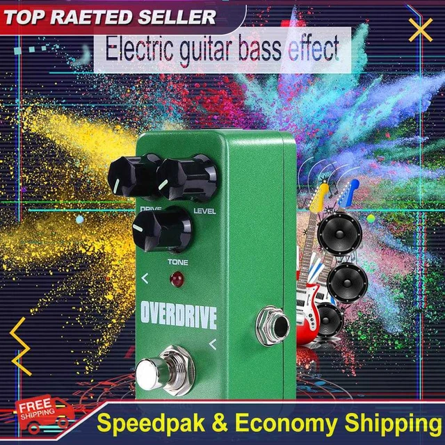 KOKKO Guitar Effect Pedal Distortion Overdrive 9V Adapter Bass Power Supply