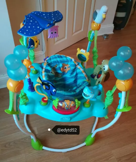 FINDING NEMO JUMPEROO disney sea of activities bouncer baby toy