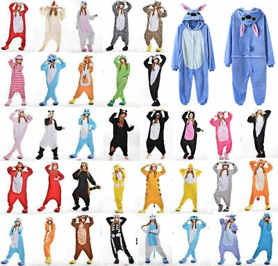 Animal Pigiama Pajamas nightwear Cosplay Onsie 72 Costumi Adulto Tuta Vestito