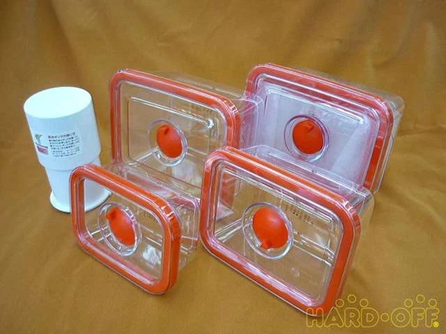 Vivarise Holock Vacuum Storage Container Set Of Pieces Types