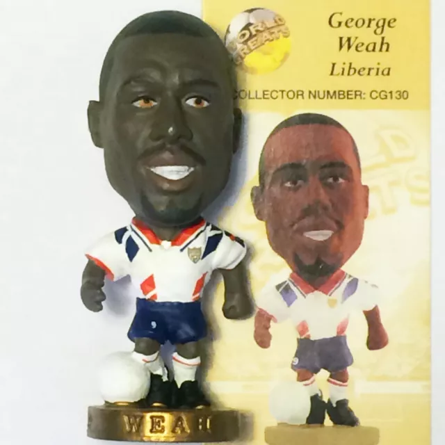 WEAH Liberia Home Corinthian ProStars World Great Figure Loose/Card CG130