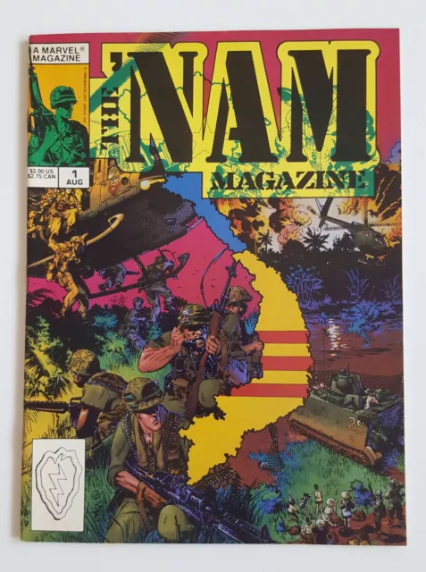 The 'Nam Magazine #1 Marvel Comic 1988 Vietnam War Michael Golden Cover