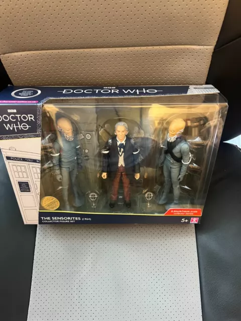 Doctor Dr Who Character Options Figure Set - The Sensorites - Limited Edition