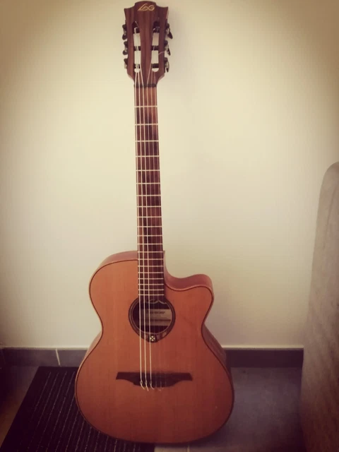 guitare classique electro acoustique LAG TRAMONTANE TN170ASCE