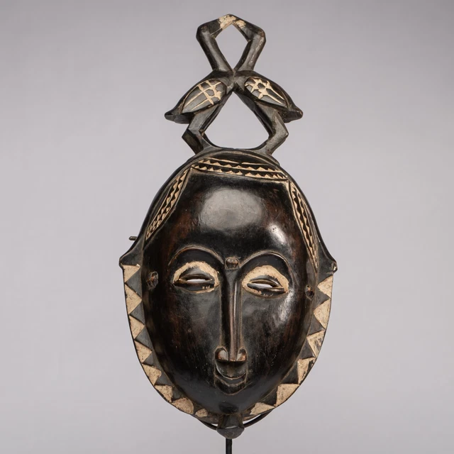 Masque Bété de guerrier Côte d'Ivoire Art africain ethnique tribal