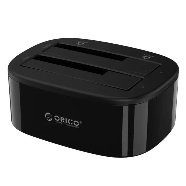 ORICO 6228US3 Dual Bay 2.5/3.5 inch Docking Station USB 3.0 Hard Disk Enclosure