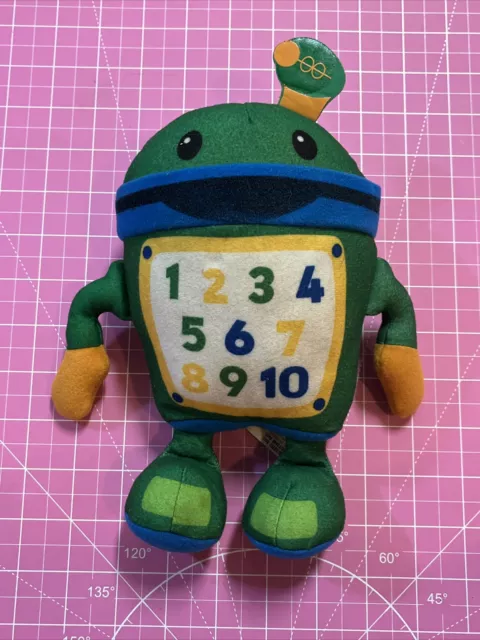 Team Umizoomi Green Blue Bot Friend Numbers Plush Doll Stuffed Animal 9"