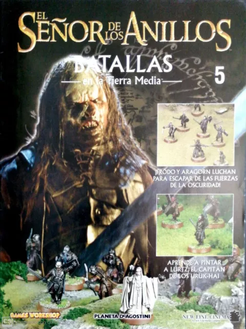 Fasciculo El Señor De Los Anillos Batallas En La Tierra Media N5, Warhammer