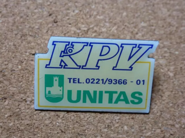 PIN Kölner Postversicherung KPV Unitas Köln Anstecker Anstecknadel Pinsammlung